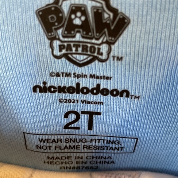 Toddler Paw Patrol PJs Size 2T NEW - Picture 3 of 4